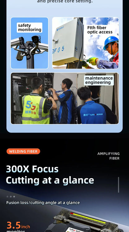 SAIVXIAN A-87S fiber optic fusion splicer