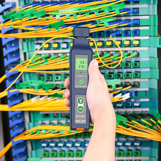 DECAAT AFI-20V Optical Fiber Identifier + VFL + LED light