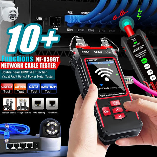 NF-859GT Line Finder Network Tester Optical Power Meter