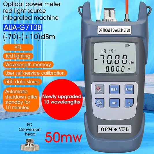 Fiber Optic Power Meter VFL LED