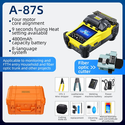 SAIVXIAN A-87S fiber optic fusion splicer